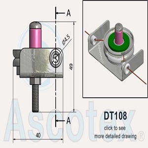 Đĩa tăng lực căng dây Ascotex DT108C – Disc Tensioner